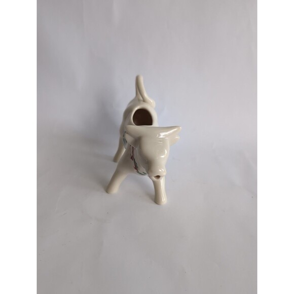 Lenox Cow Creamer Christmas Holiday Server Holly - Picture 4 of 5